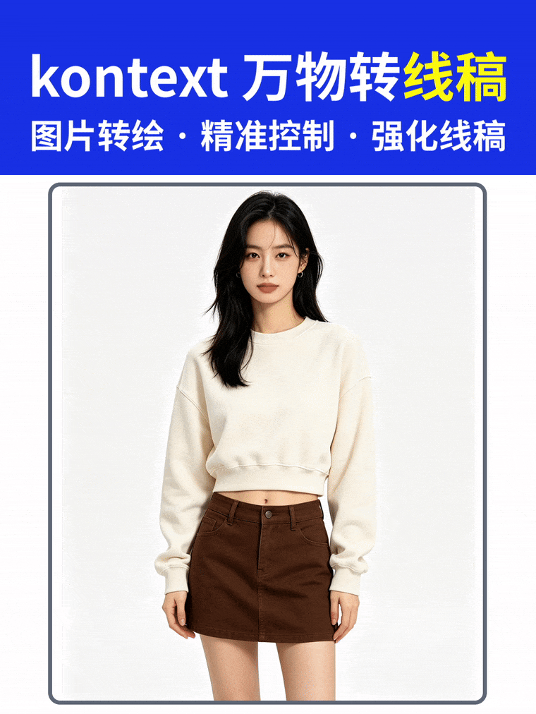 Kontext 万物转线稿