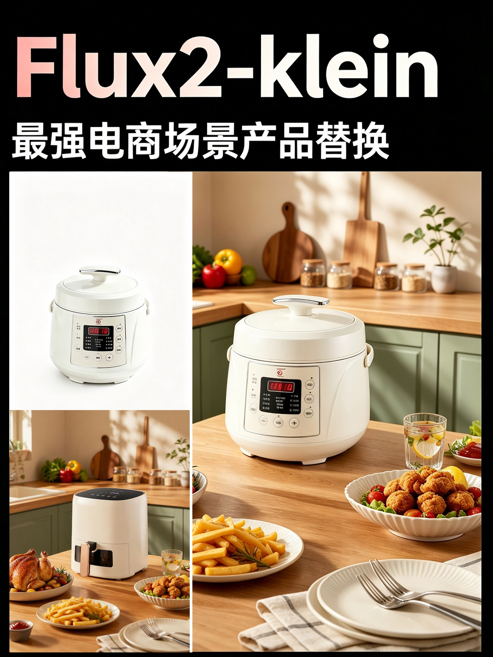 Flux_Klein 最强电商场景产品替换效果预览