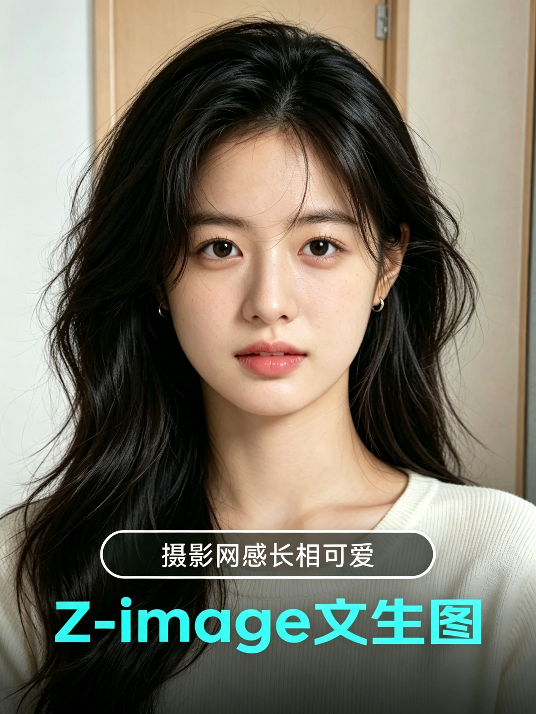Z-image 摄影网感长相可爱效果预览