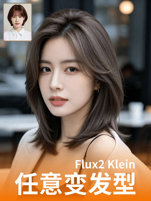 Flux2_Klein 发型迁移