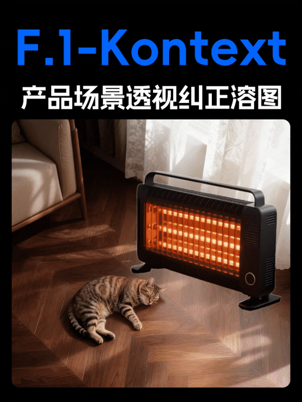 Kontext全套最新电商角度自适应自动纠正透视场景产品溶图海报合成效果预览