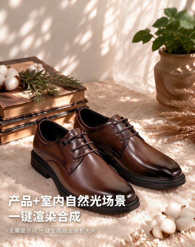 电商家居产品 一键渲染自然光场景图效果预览